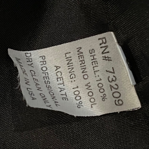 J. Percy Women's Wool Pea Coat With Nautical Buttons 6 - Picture 5 of 14